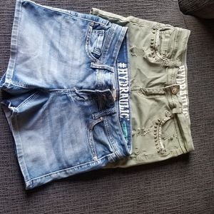 Hydraulic Jean Shorts - TWO PAIR!